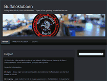 Tablet Screenshot of buffaloklubben.org